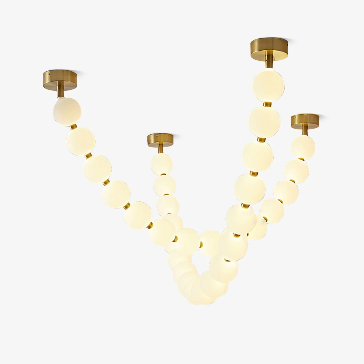 Pearl Necklace Chandelier