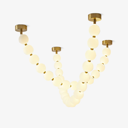 Pearl Necklace Chandelier
