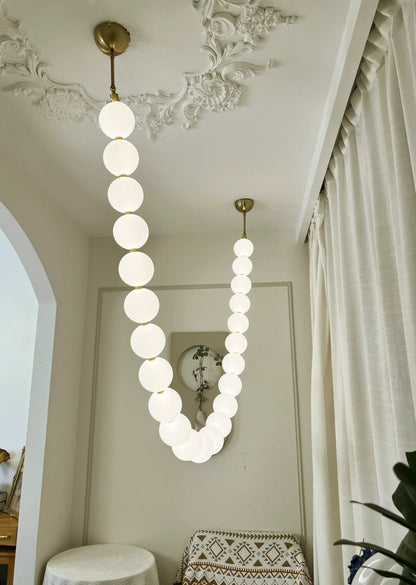 Pearl Necklace Chandelier