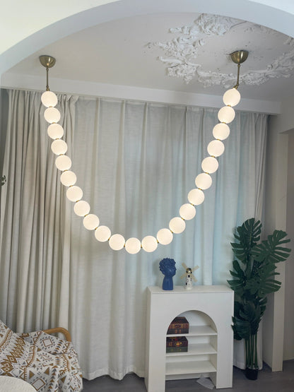 Pearl Necklace Chandelier