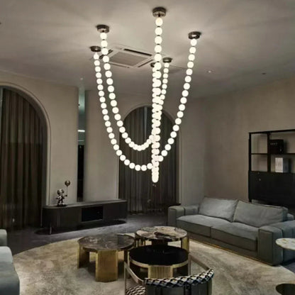 Pearl Necklace Chandelier