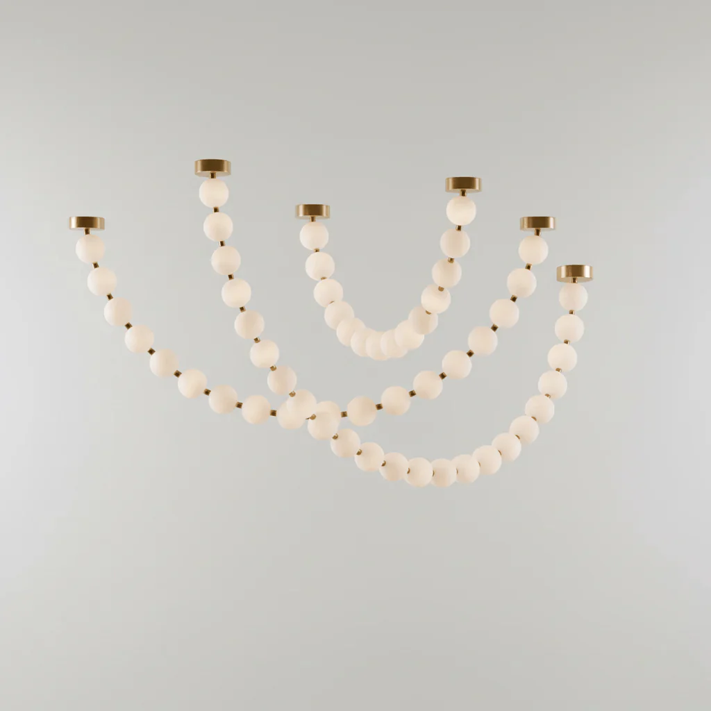 Pearl Necklace Chandelier
