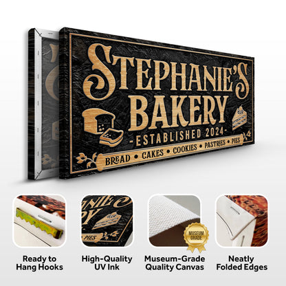 Personalized Bakery Sign