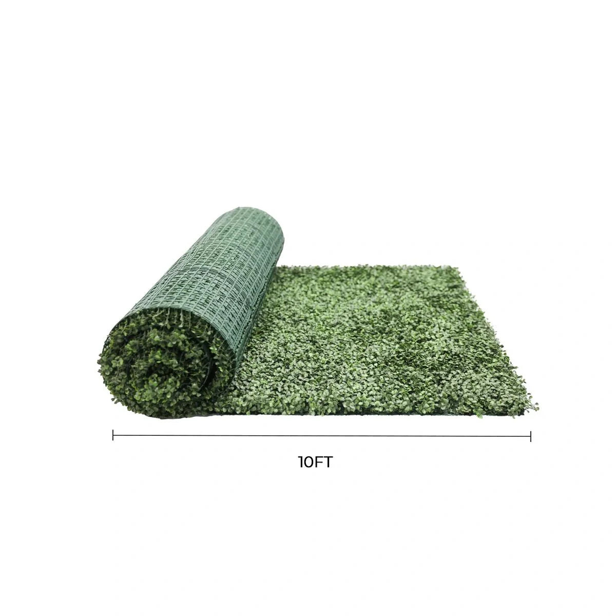 Boxwood Artificial Green Wall Roll 10ft×3.3ft 33 SQ FT – UV Resistant – Commercial Grade