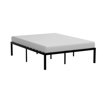 Queen size Modern 16-inch Heavy Steel Metal Platform Bed Frame