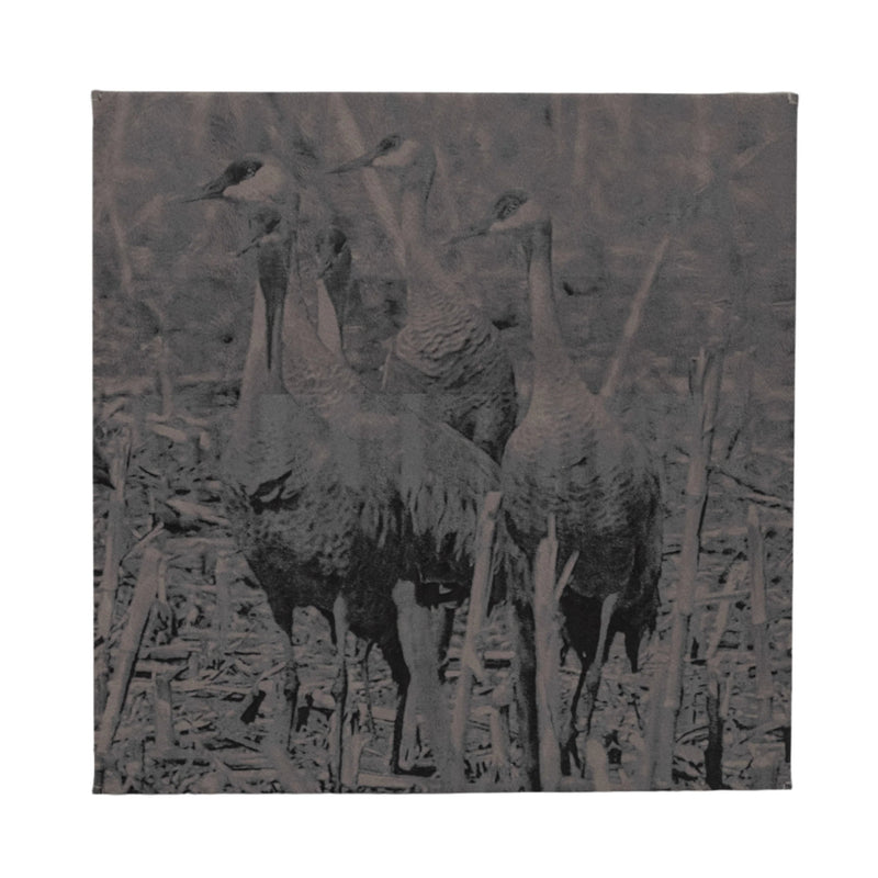 Leather Crane Canvas | 10" x 10" | RCK Creations and More