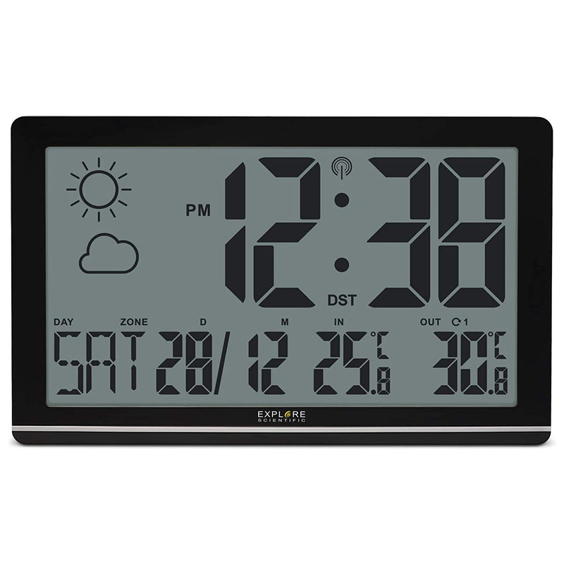 Radio controlled wall clock