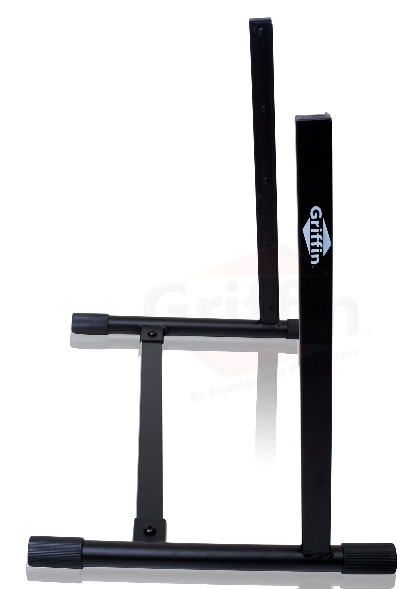 Rack Mount Stand with 10 Spaces by GRIFFIN - Music Studio Recording Equipment Sound Mixer Standing Case & 20 Screws - RackMount Pro Audio Network Amp