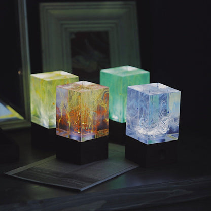 Resin table decor - Solar