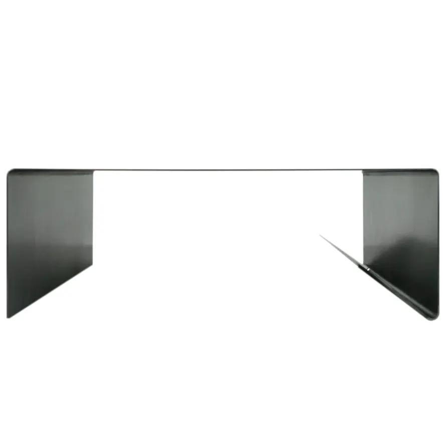 Raw Steel Industrial Heavy Duty Rectangular Coffee Table Storage
