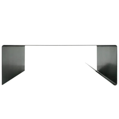 Raw Steel Industrial Heavy Duty Rectangular Coffee Table Storage
