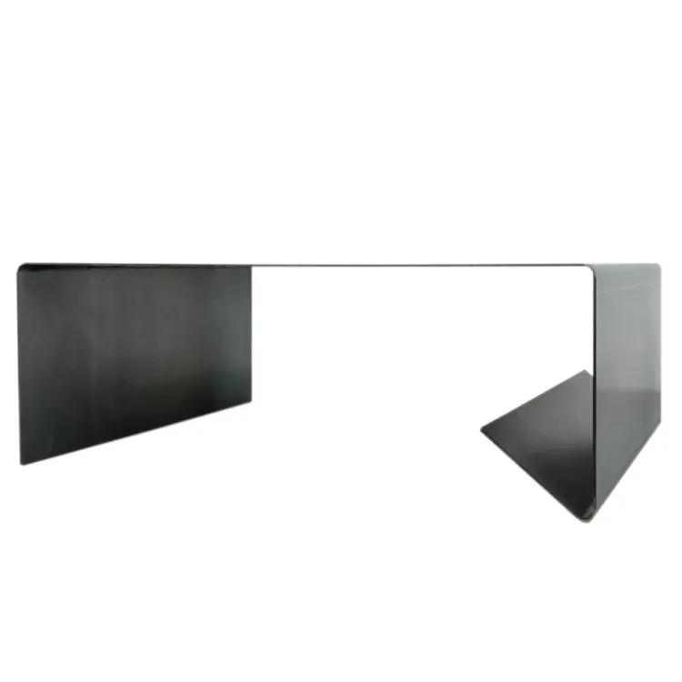 Raw Steel Industrial Heavy Duty Rectangular Coffee Table Storage
