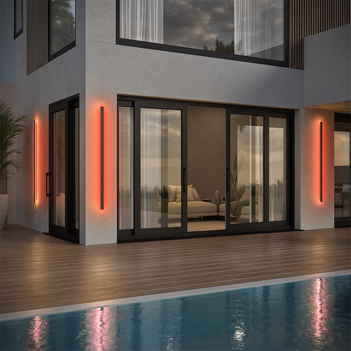 Svelte RGB Outdoor Lamp