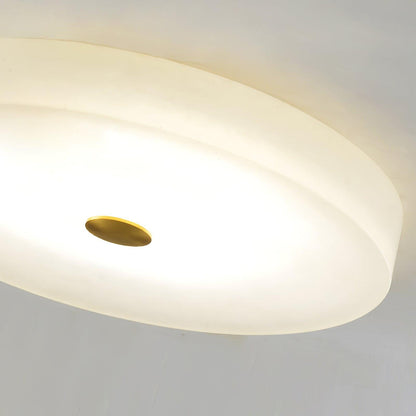 Round Sophie Alabaster Ceiling Lamp