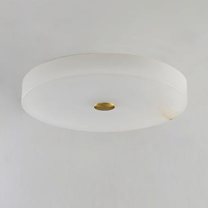 Round Sophie Alabaster Ceiling Lamp