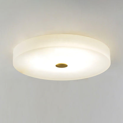 Round Sophie Alabaster Ceiling Lamp