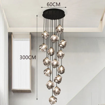 DecorBites™ LED Pendant Chandeliers for Modern Home Decor and Living Room Lighting