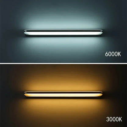 DecorBites™ LED Mirror Light Stainless Steel Modern Bathroom Vanity Lighting
