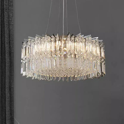 DecorBites™ Crystal Chandelier, Luxury Living Room & Bedroom Pendant Light