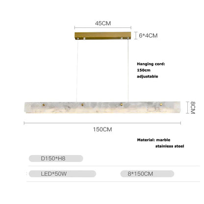 ™ Gold Chrome LED Pendant Chandelier for Dining Room Lighting