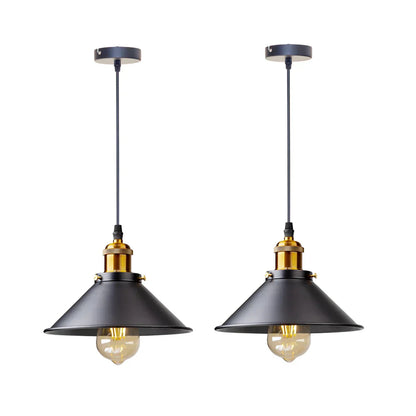 DecorBites™ Industrial Retro LED Hanging Chandelier Pendant Light for Home Dining, Bar, and Restaurant Décor