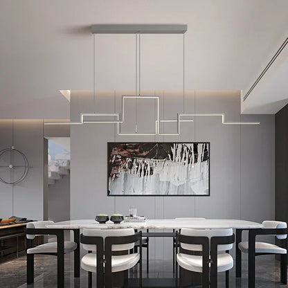 DecorBites™ Geometric LED Pendant Lights for Dining Room Kitchen Bar Home Decor