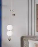 DecorBites™ Black Gold Chandelier Pendant Nordic Modern Lamp
