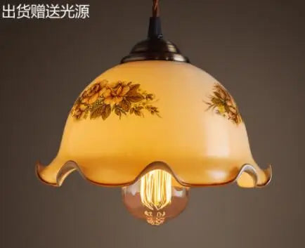DecorBites™ Blue Glass Pendant Lights for Bedroom Dinning Living Room