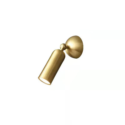 DecorBites™ Brass Rotatable LED Wall Sconces, 3-Color Dimming, Modern Copper Design