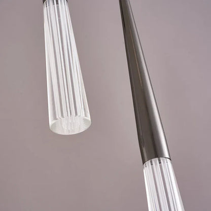 DecorBites™ Acrylic Cone Pendant Light for Villa Stair, Kitchen, and Restaurant.