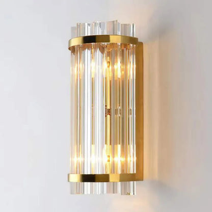 DecorBites™ Crystal Luxury Wall Lamp for Modern Bedroom, Living Room, Staircase - LED Indoor Lighting