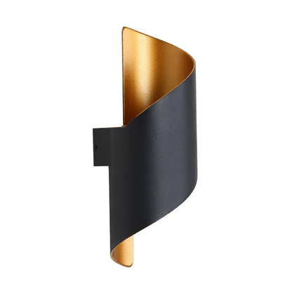 DecorBites™ LED Spiral Wall Light: IP65 Waterproof Outdoor Lighting for Home Store, Corridor, Balcony
