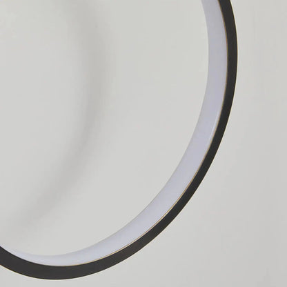 DecorBites™ Black Ring LED Wall Lamp - Modern Nordic Style Indoor Light Fixture