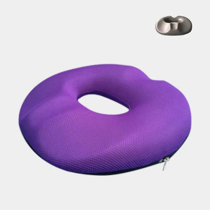 ™ Hemorrhoid Prostate Health Seat Cushion: Removable Bamboo Charcoal Core Butt Cushion