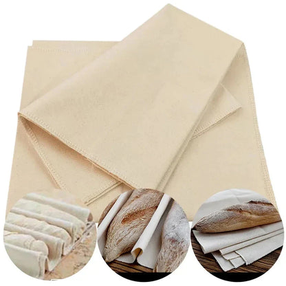 ™ Linen Cloth Baking Kit for Bread Dough Proving Baguette Flax Mat Pastry
