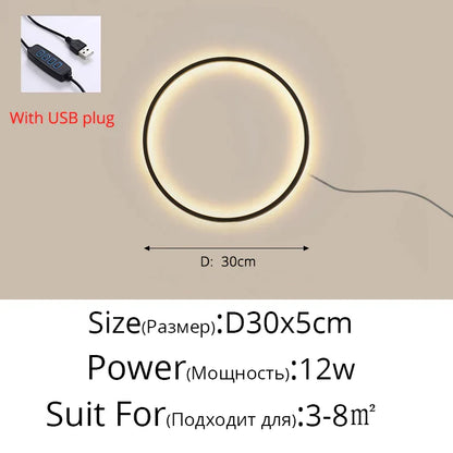 DecorBites™ Elegant Round Wall Sconces for Home Indoor Lighting