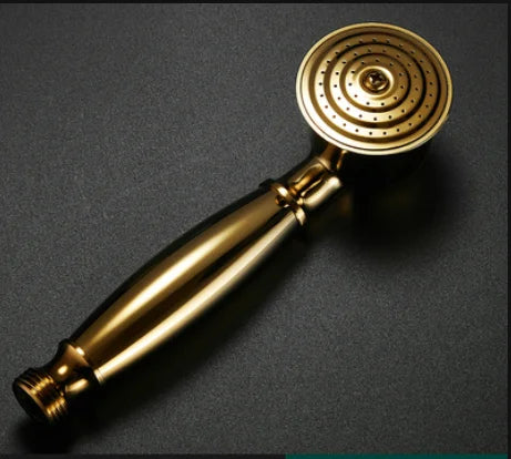 DecorBites™ Antique Bathroom Handheld Shower Head | High Pressure Rainfall Nozzle Save Water
