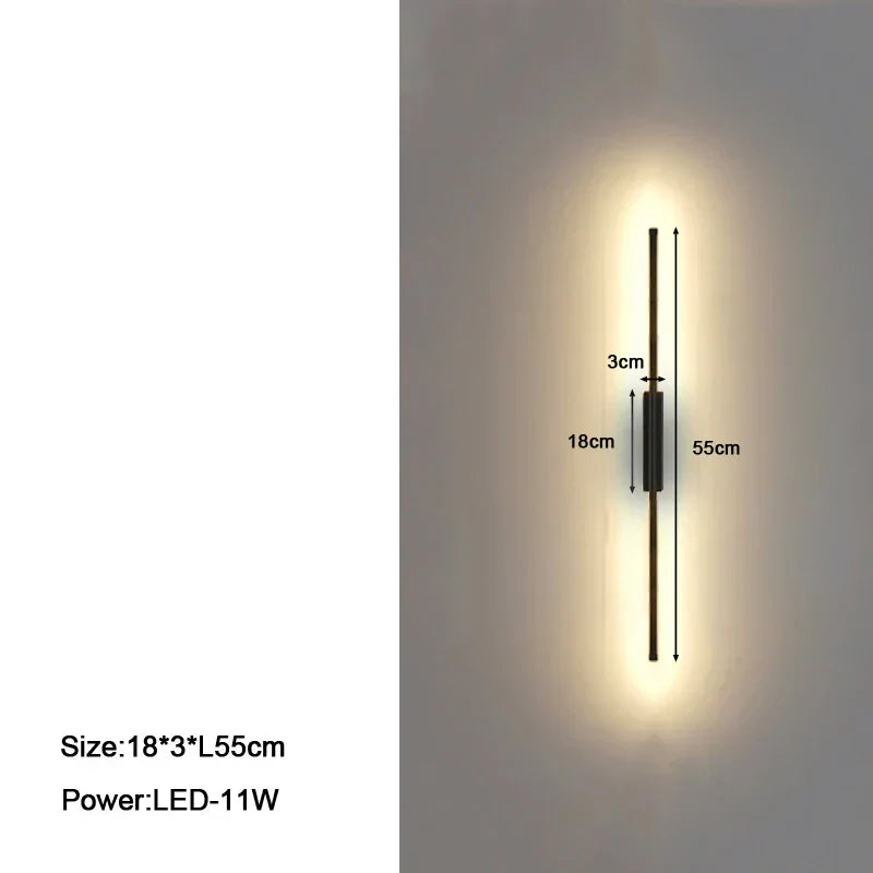 ™ Linear LED Wall Sconce for Sofa Background Lighting Fixtures