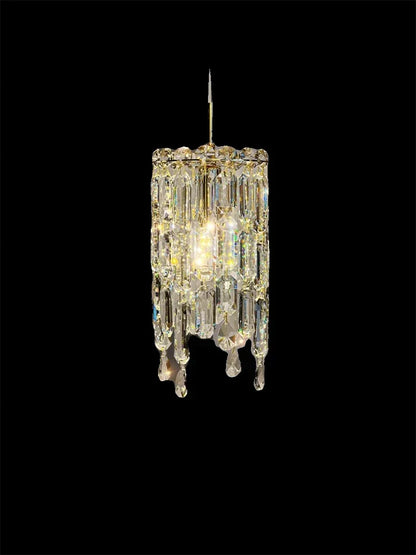 DecorBites™ Crystal Bedhead Pendant Light for Master Bedroom, High-End Restaurant Chandelier