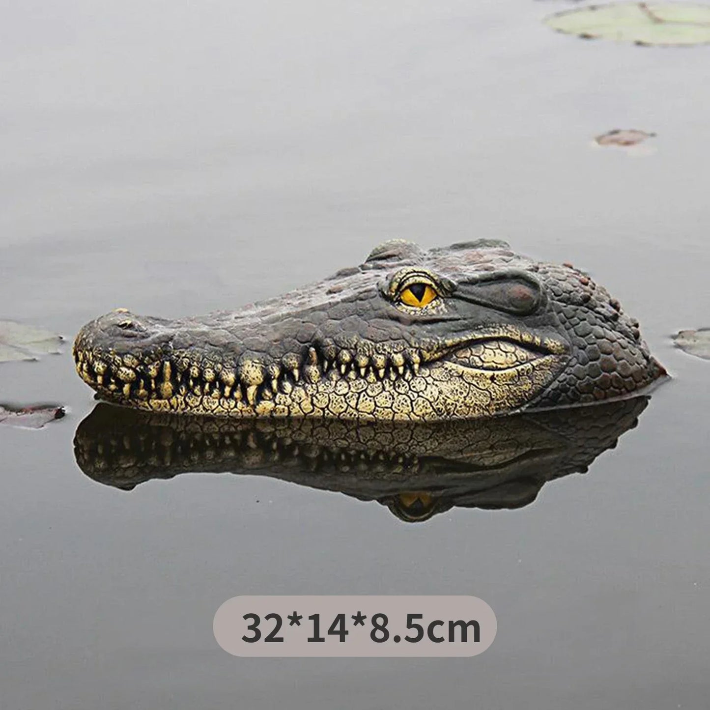 DecorBites™ Garden Water Floating Animal Statue Crafts for Outdoor Decor and Pond Decoration
