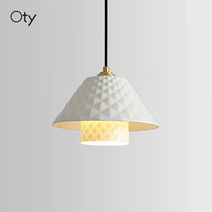 DecorBites™ Copper Ceramic Pendant Lights for Home Decoration