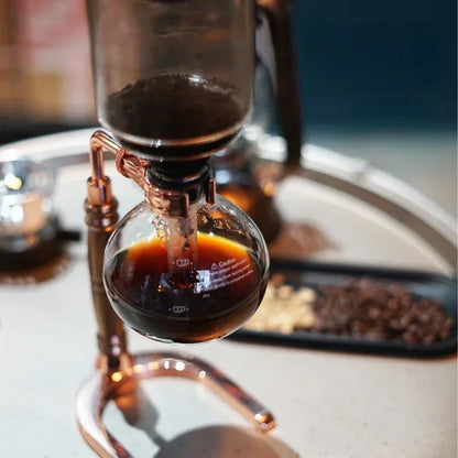 DecorBites™ Coffee Jug Siphon Maker Tea Pot Percolator Barista Tools Kit Kitchen Dining