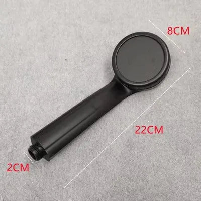 DecorBites™ Black High Pressure Handheld Shower Head for Water Saving and Bathroom Rainfall