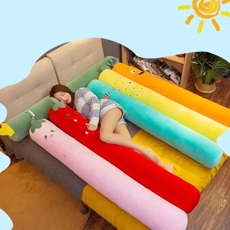 DecorBites™ Comfort Long Body Pillow for Side Sleeping & Pregnancy Support