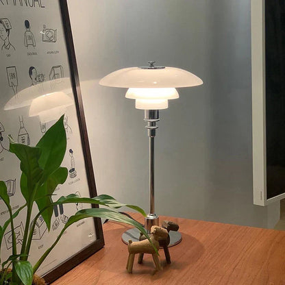 DecorBites™ Glass Shade LED Floor Lamp for Living Room, Bedroom - Nordic Minimalist Retro Style
