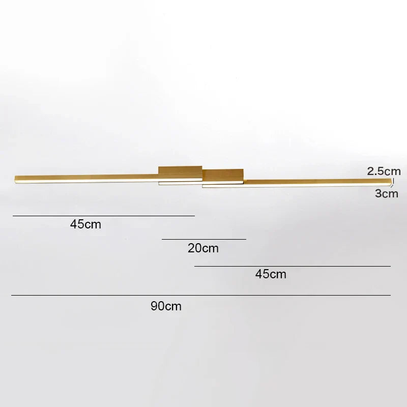 DecorBites™ LED Ceiling Light Fixture Modern Nordic Living Room Bedroom Kitchen Balcony Lamp