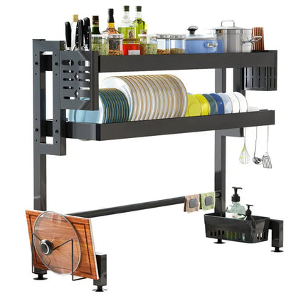 ™ Kitchen Sink Dish Drying Rack Cutlery Organizer Shelf Counter Storage