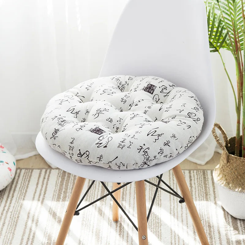 DecorBites™ Bohemian Mandala Meditation Cushion Pouf for Living Room, Kids & Adults