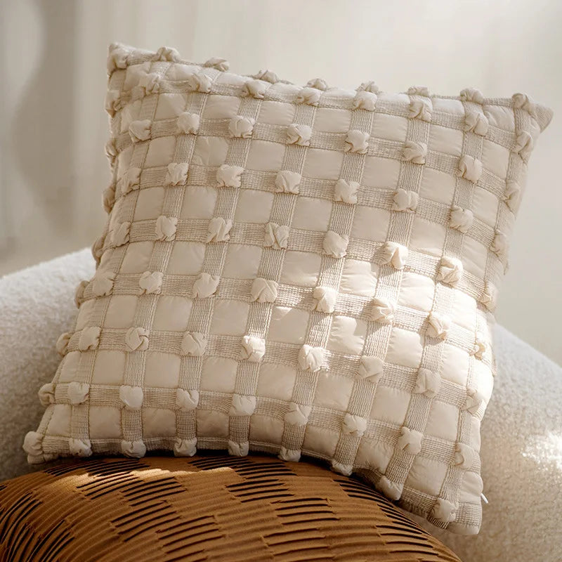 DecorBites™ Brown Coffee Pillowcase: Modern Simplicity Light Luxury Sofa Cushion Covers