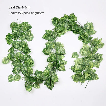 DecorBites™ 12pcs 2.2M Ivy Green Garland String Wall Decoration Artificial Plants